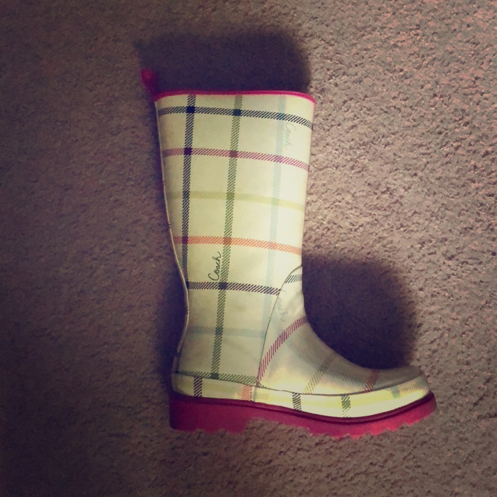 Coach Rainboots